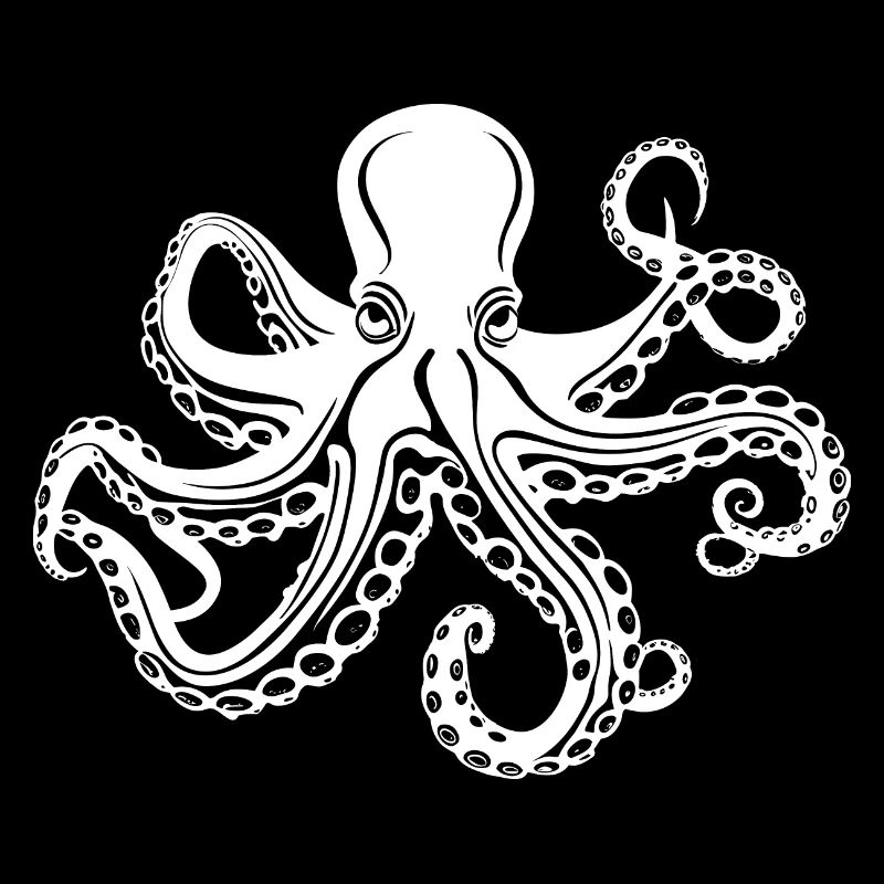Oktopus grimmig