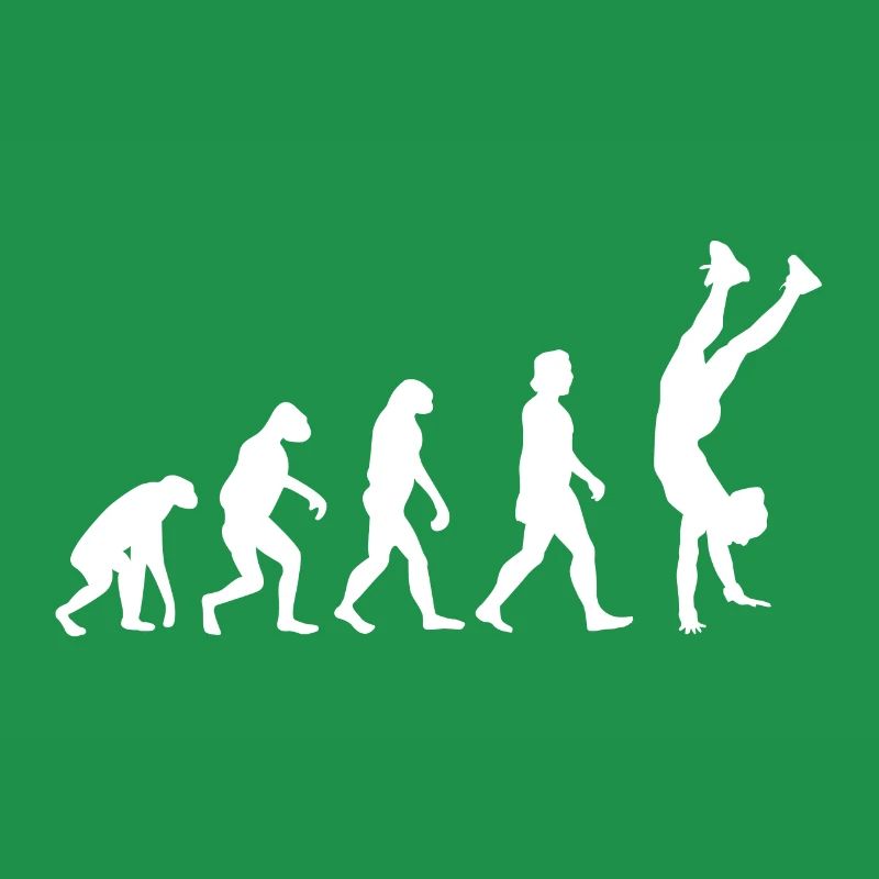 Gymnastics handstand evolution