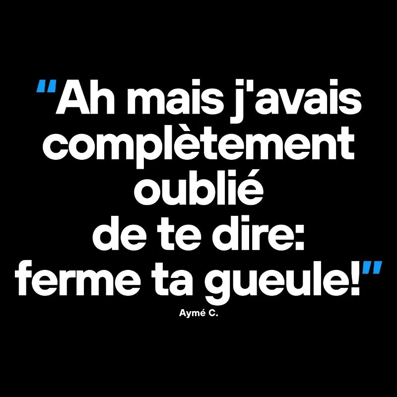 H - Citation célèbre de séries TV / films