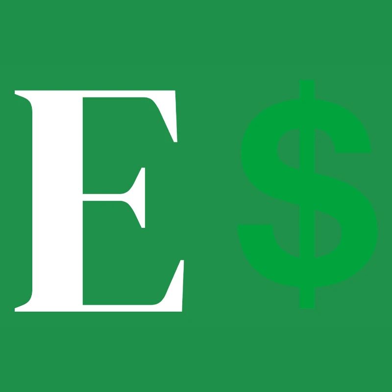 Buchstabe E Dollar