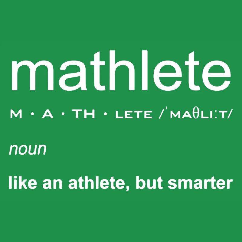Mathlete Définition Drôle Math Nerd