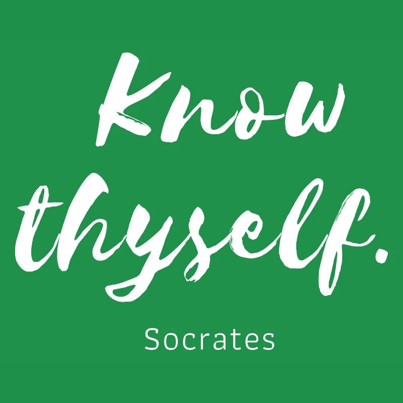 Know thyself Socrates