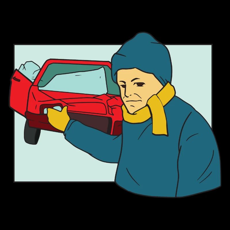 Auto so machen, ich so machen Unfall