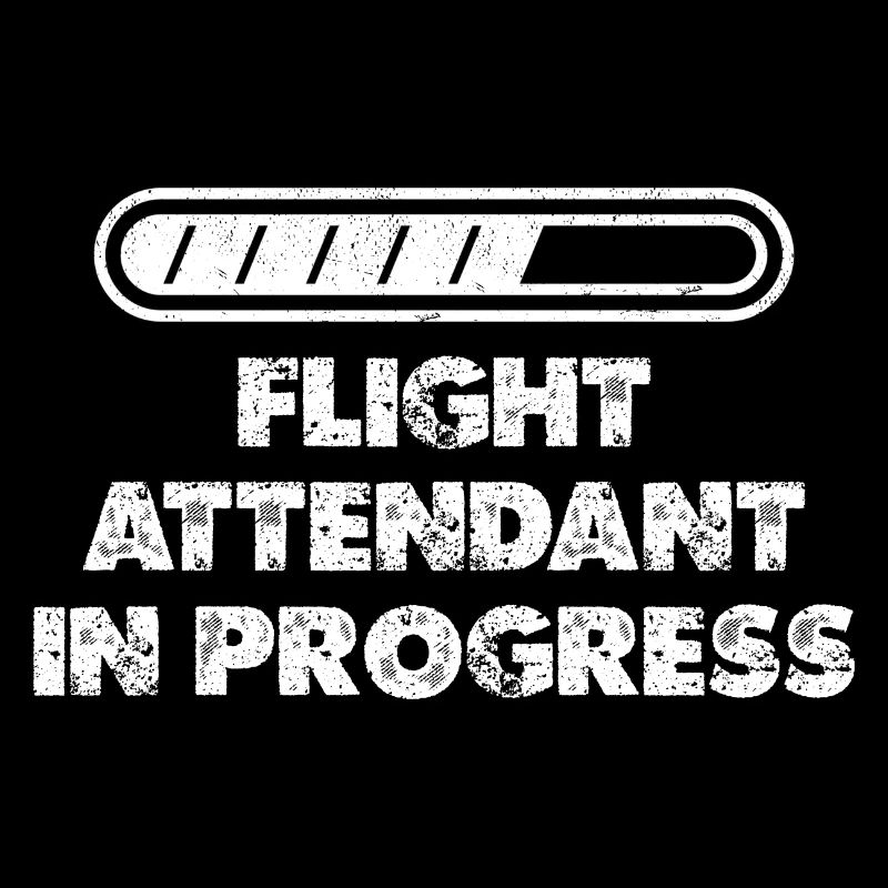 Flight Attendant In Progress Flugzeug Aviation Lov