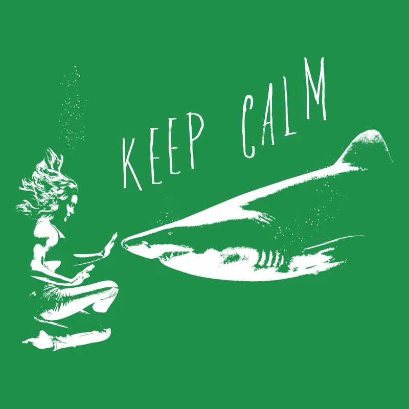 Keep Calm - Shark Edition