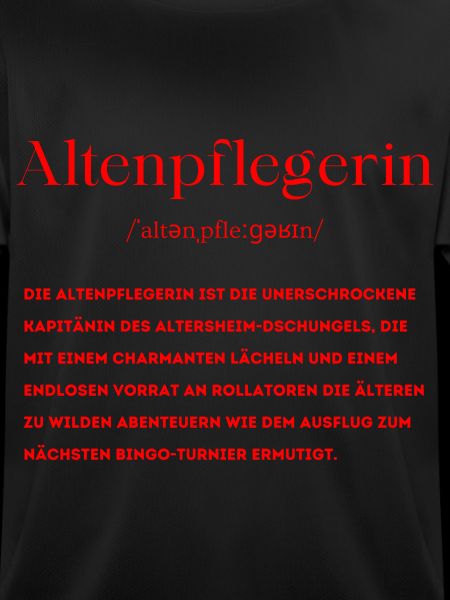 Altenpflegerin Definition