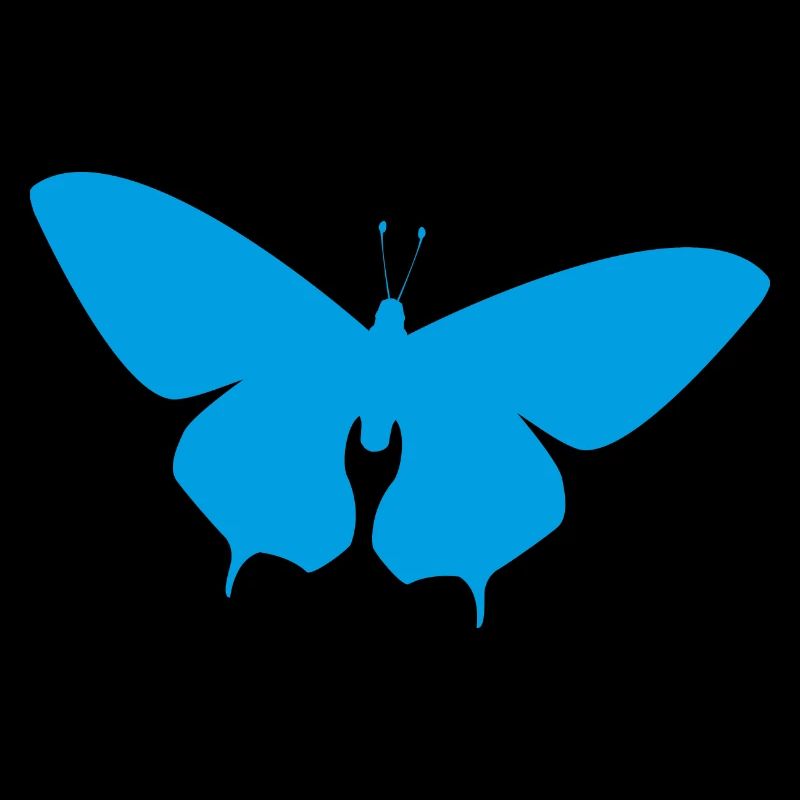 Einzigartiges Schmetterling T Shirt Design