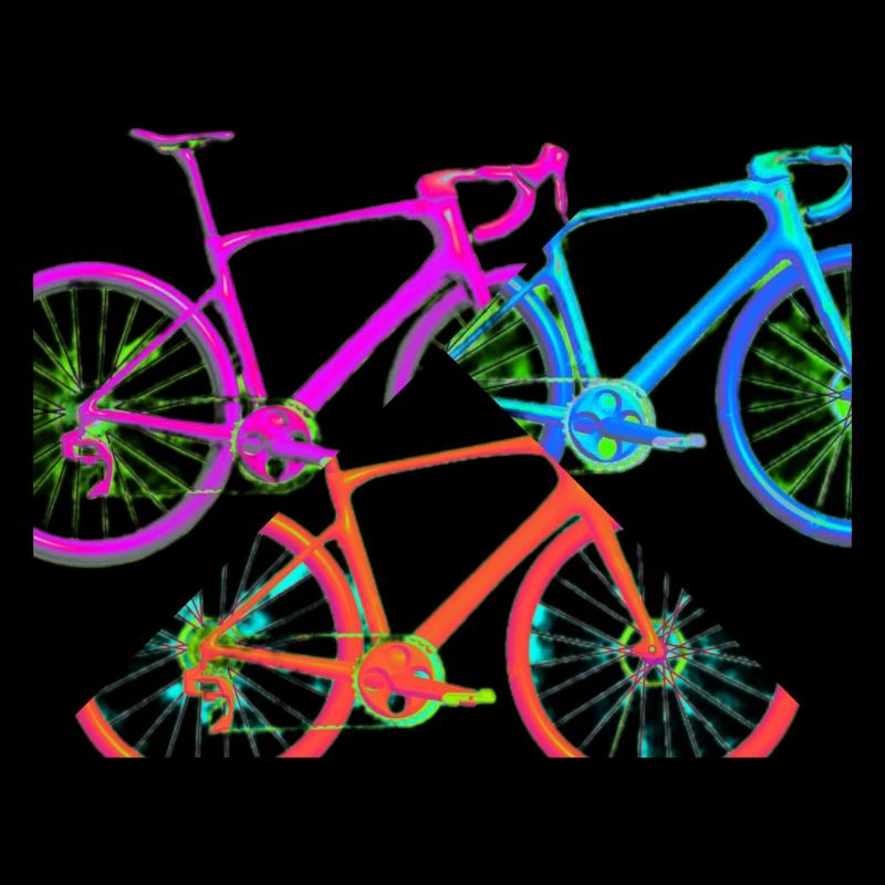Colorful bikes