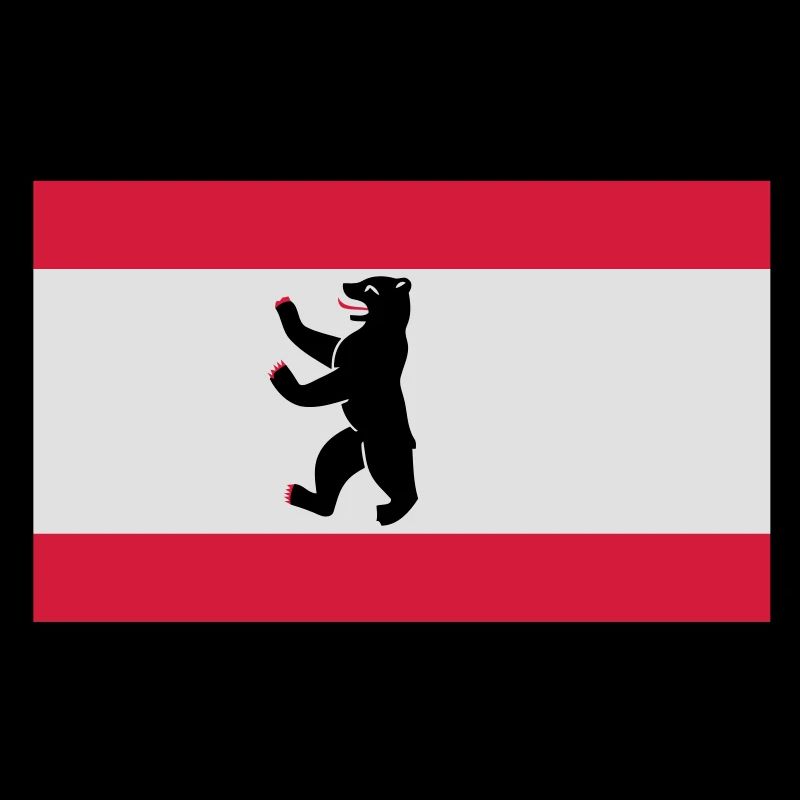 Flagge von Berlin