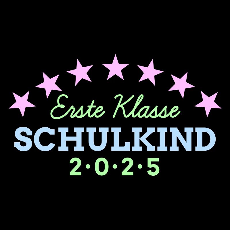 1. Klasse Schulkind 2025 Einschulung Schulbeginn