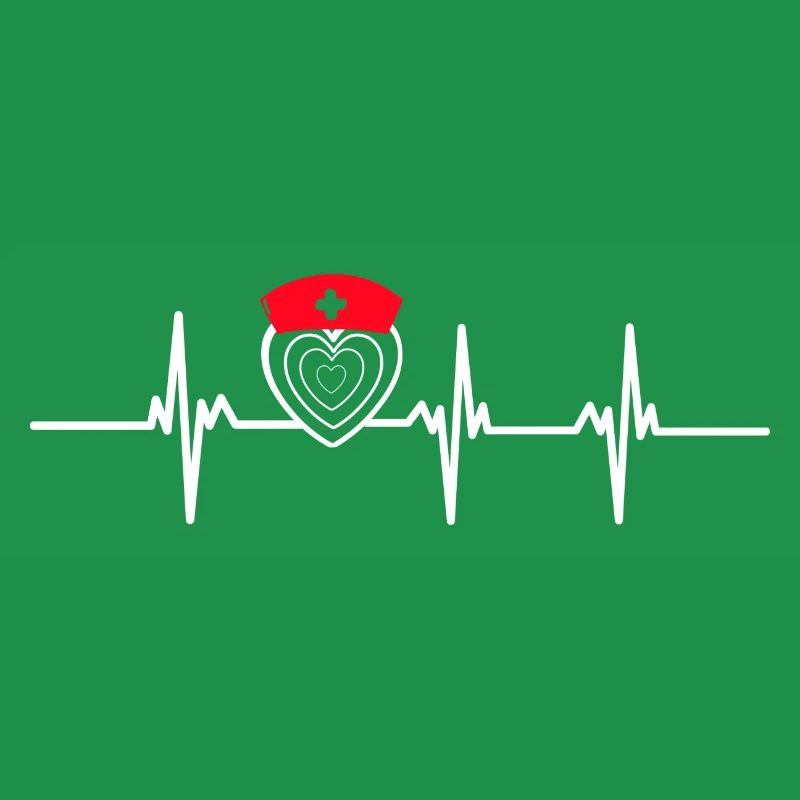 Herzschlag-Krankenschwester