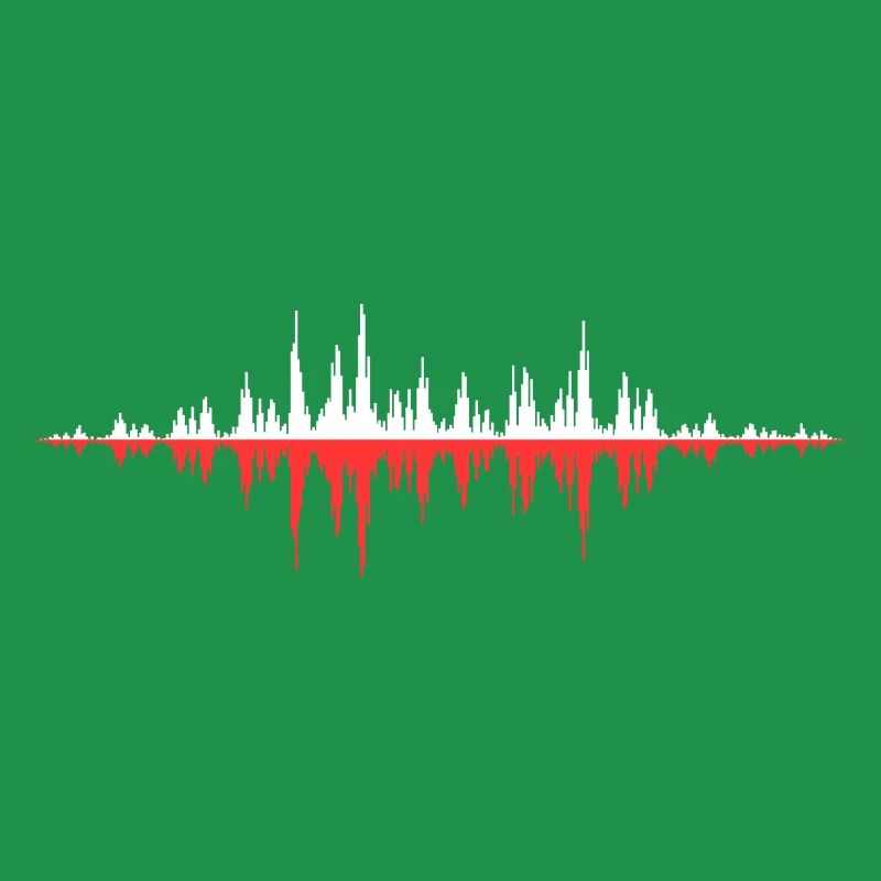 Red Sound Wave