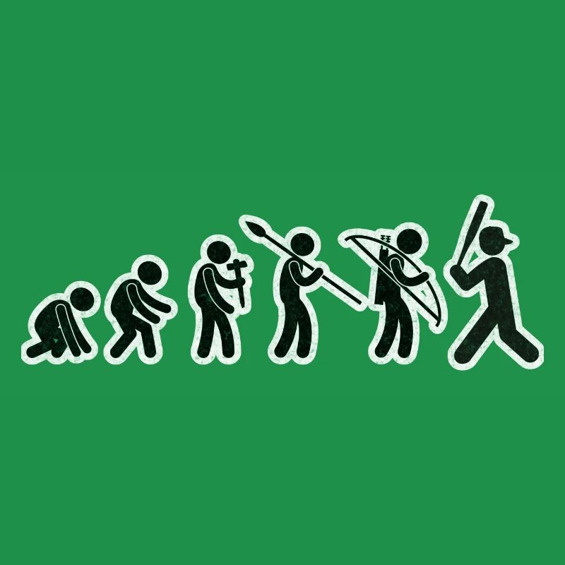 Evolution Baseball Noir Grunge