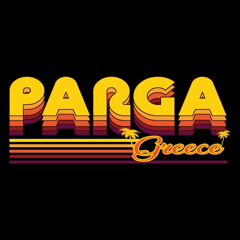 Parga: Summery retro design