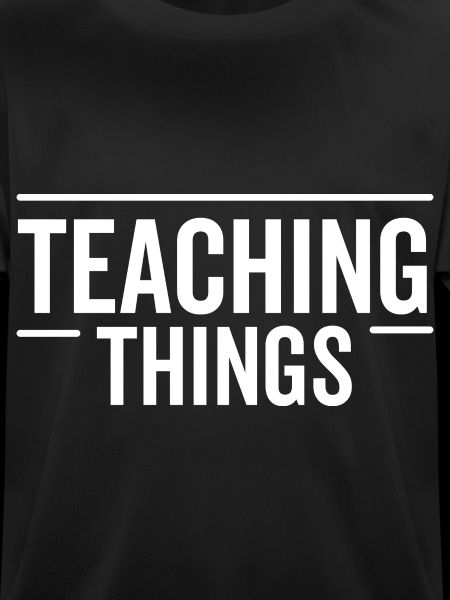 Teaching Things
