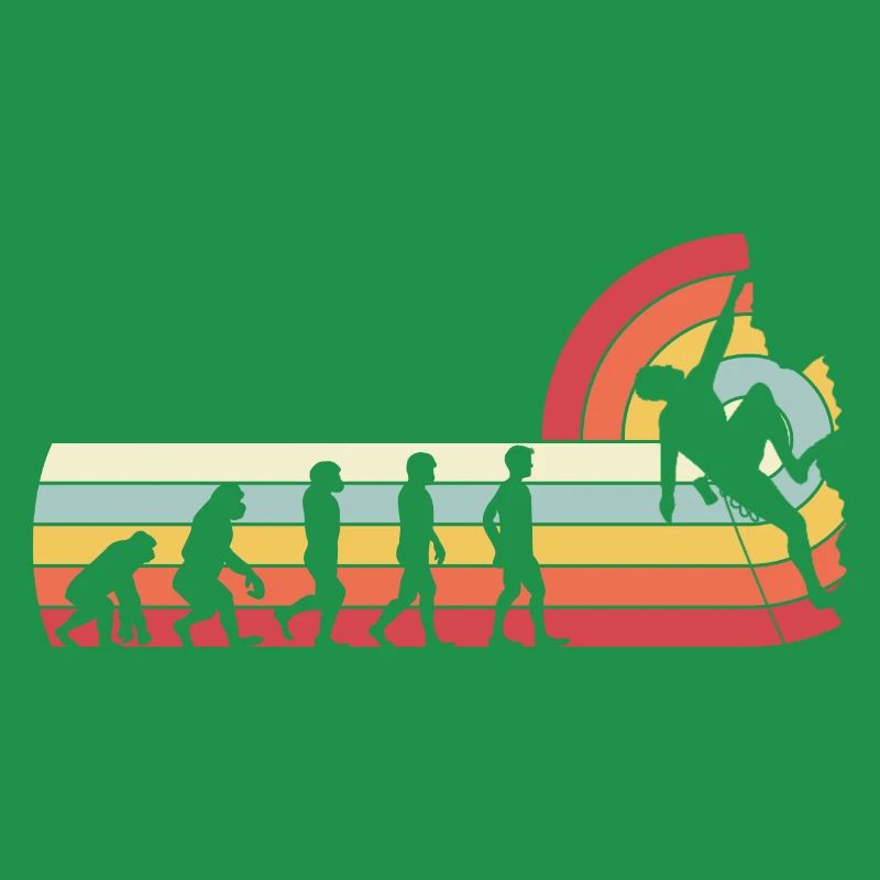 Evolution Escalade vintage rétro