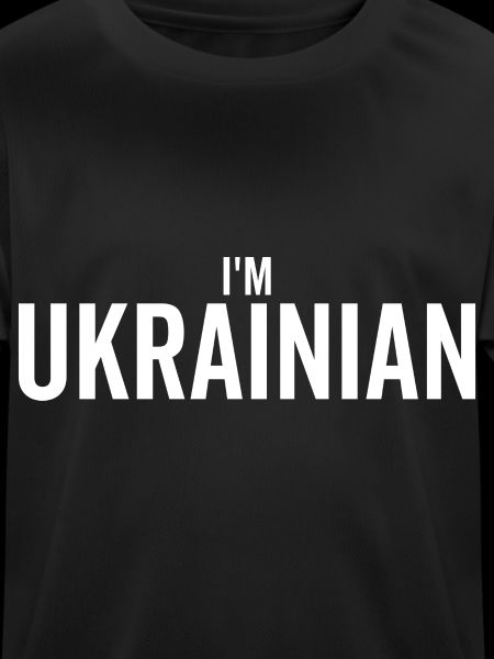 I'm Ukrainian