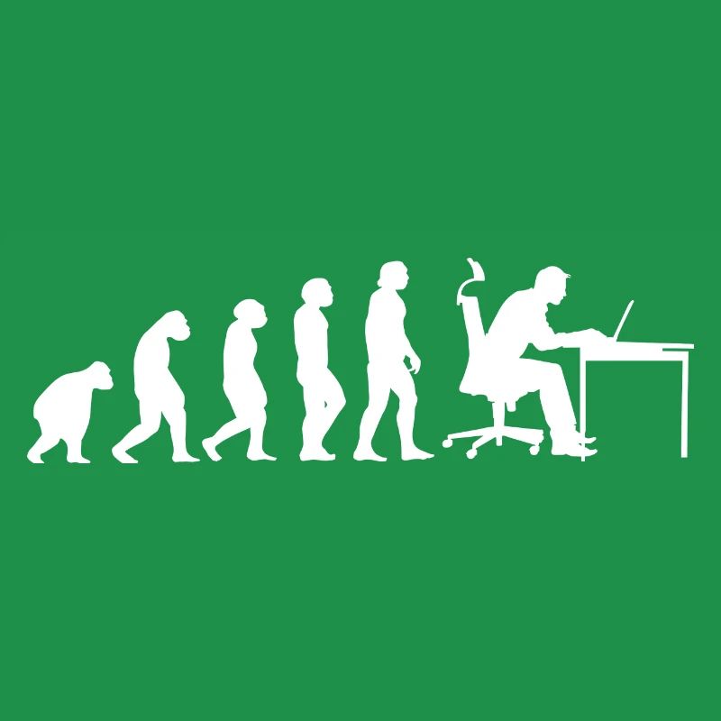 Evolution Of Man Coding Software Developer Program