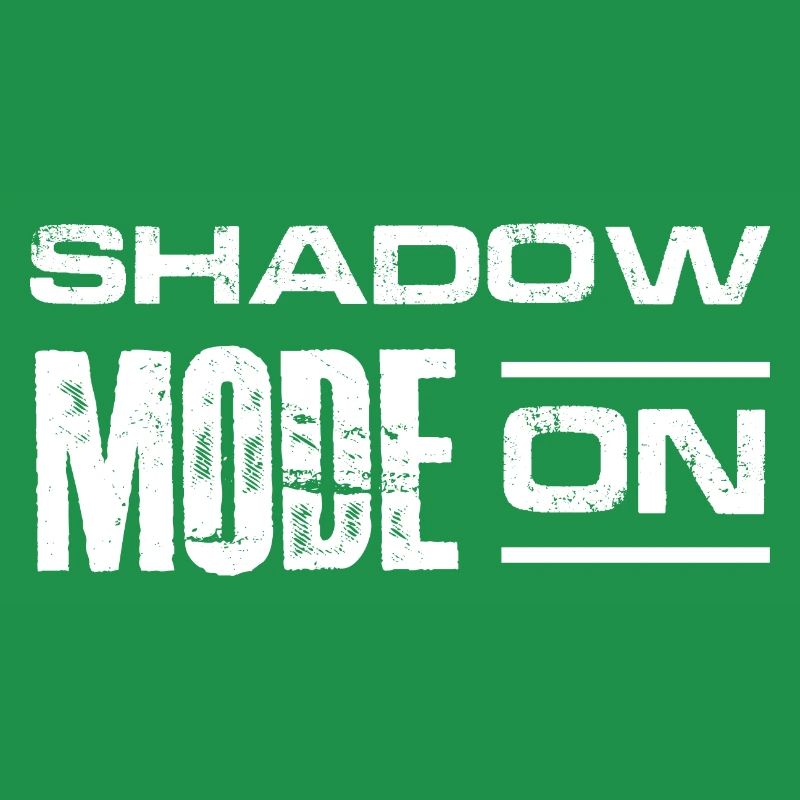 shadow mode on Design for a backstage worker