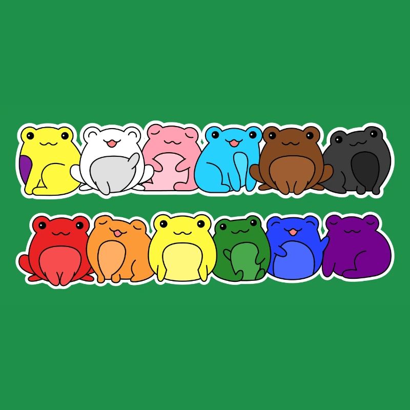 Fierté Progrès FlagFrog Egalité