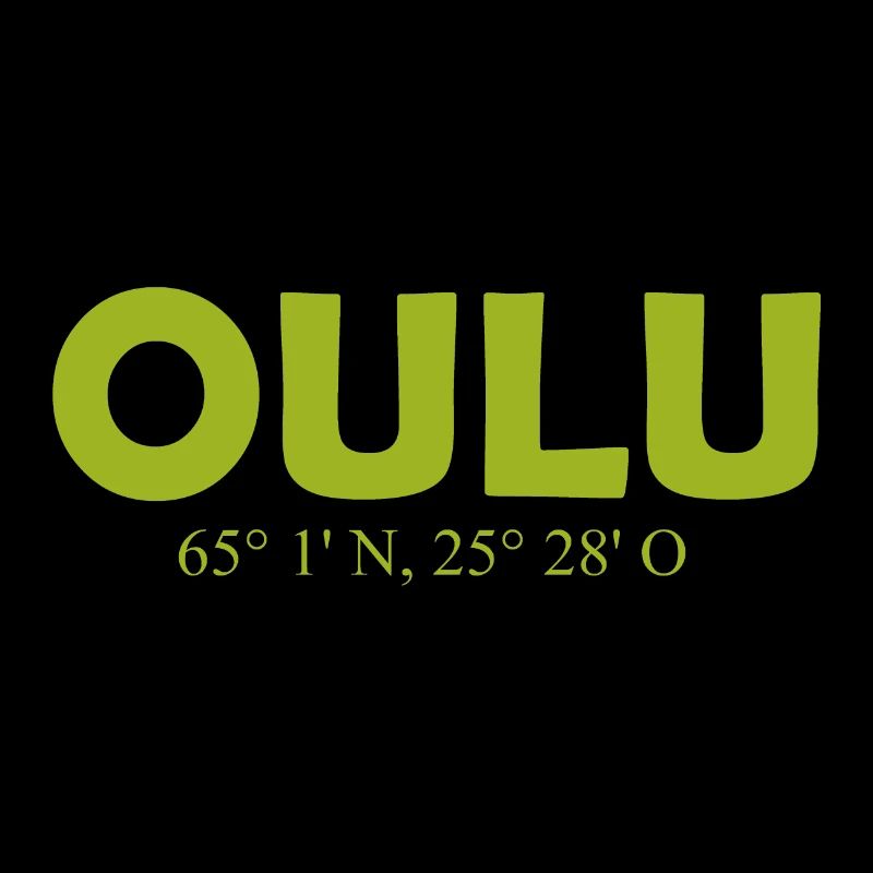 Oulu - Finland - Coordinates - Longitude Latitude