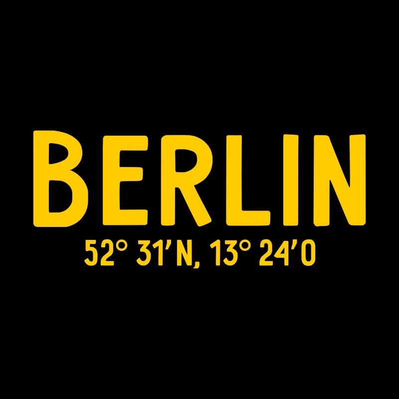 Berlin Coordinates - Berlin Bear