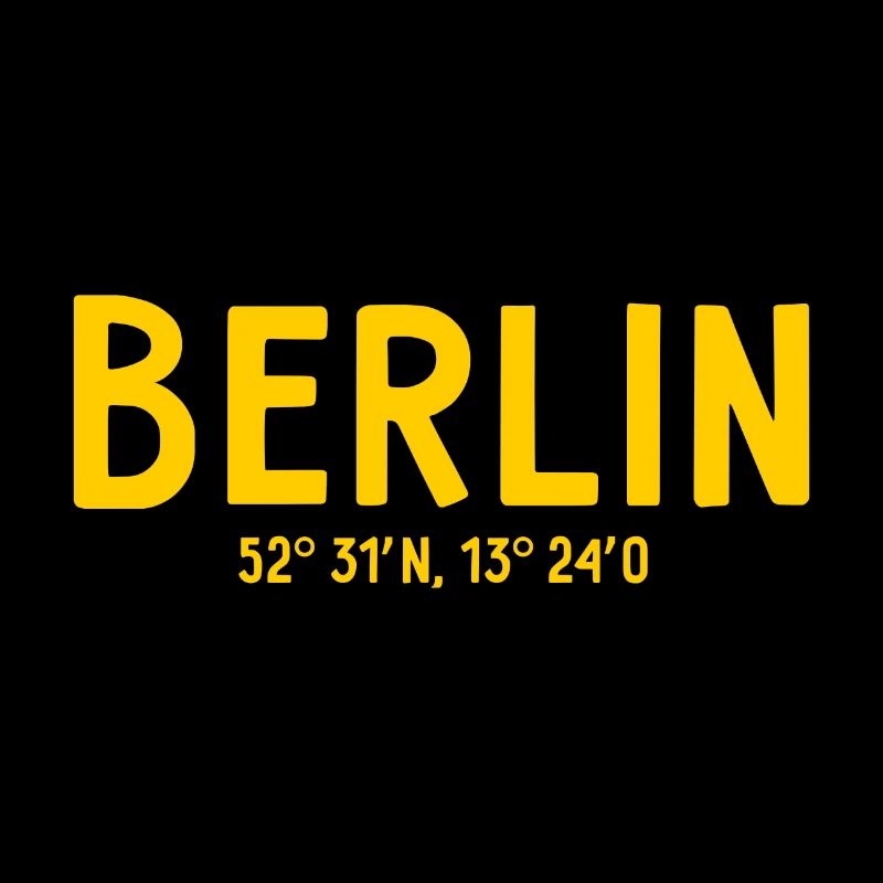 Berlin Coordinates - Berlin Bear