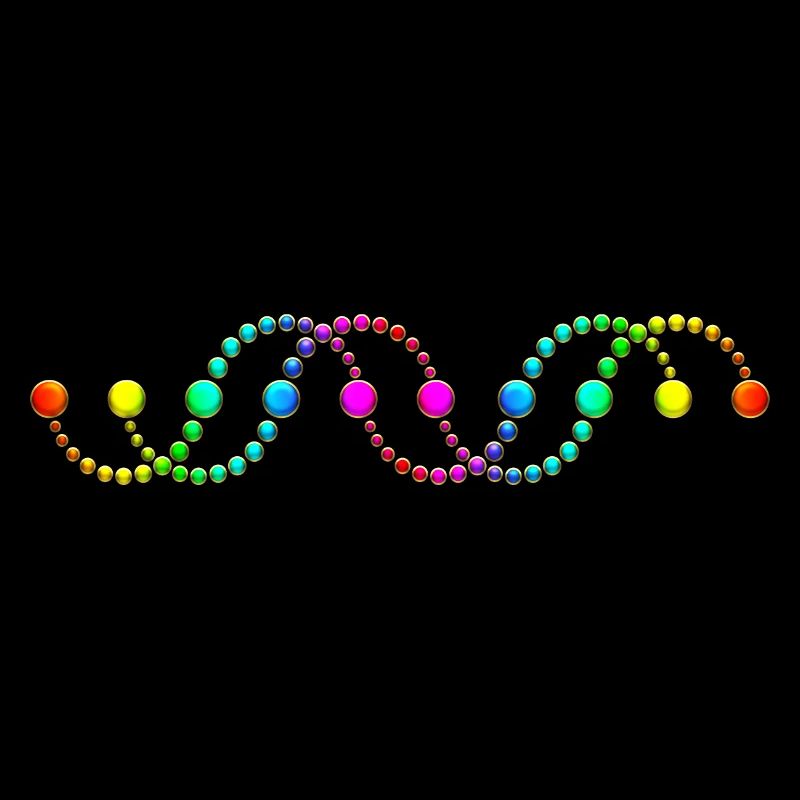 DNA helix crop circle serpent rainbow frequency
