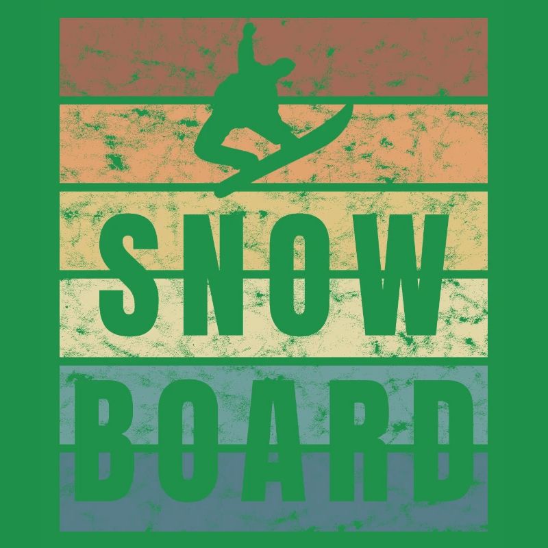 Snowboad Wintersport Halfpile Freestyle