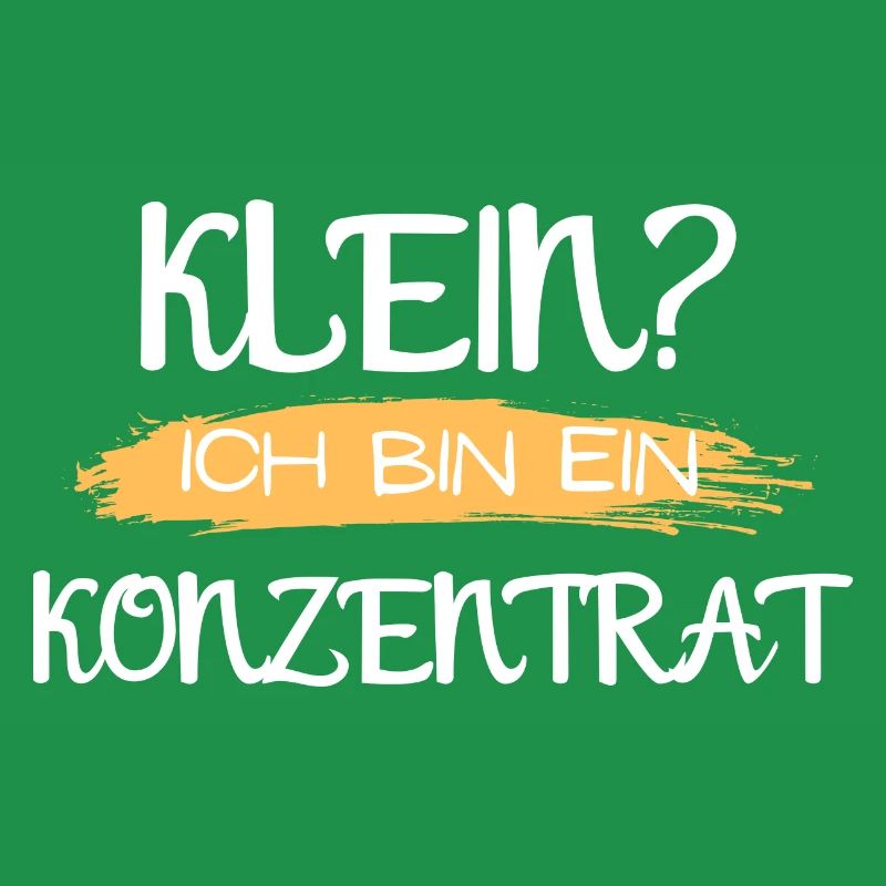 nicht klein bin konzentrat geschenk idee spruch