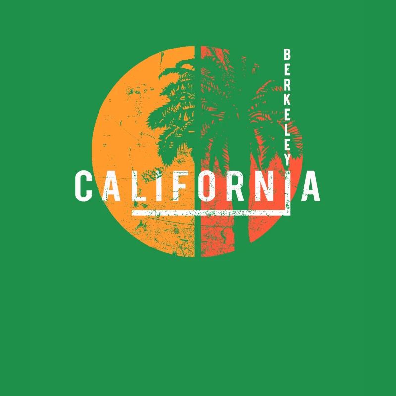 Berkeley California Cool Palm Tree Native