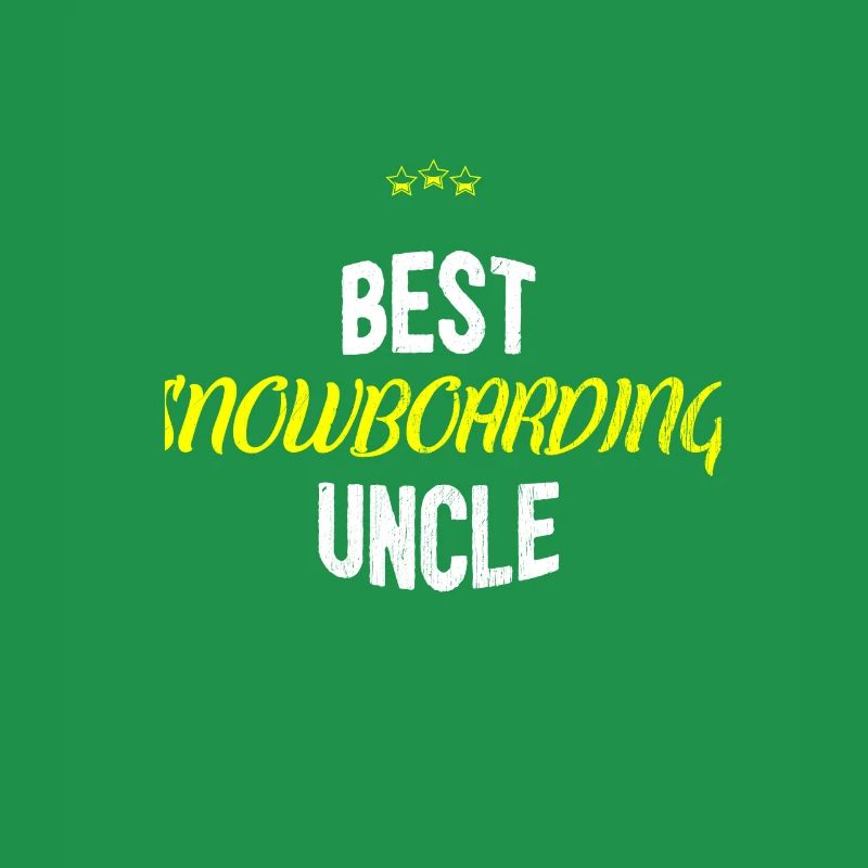 Distressed - BEST UNCLE SNOWBOARD