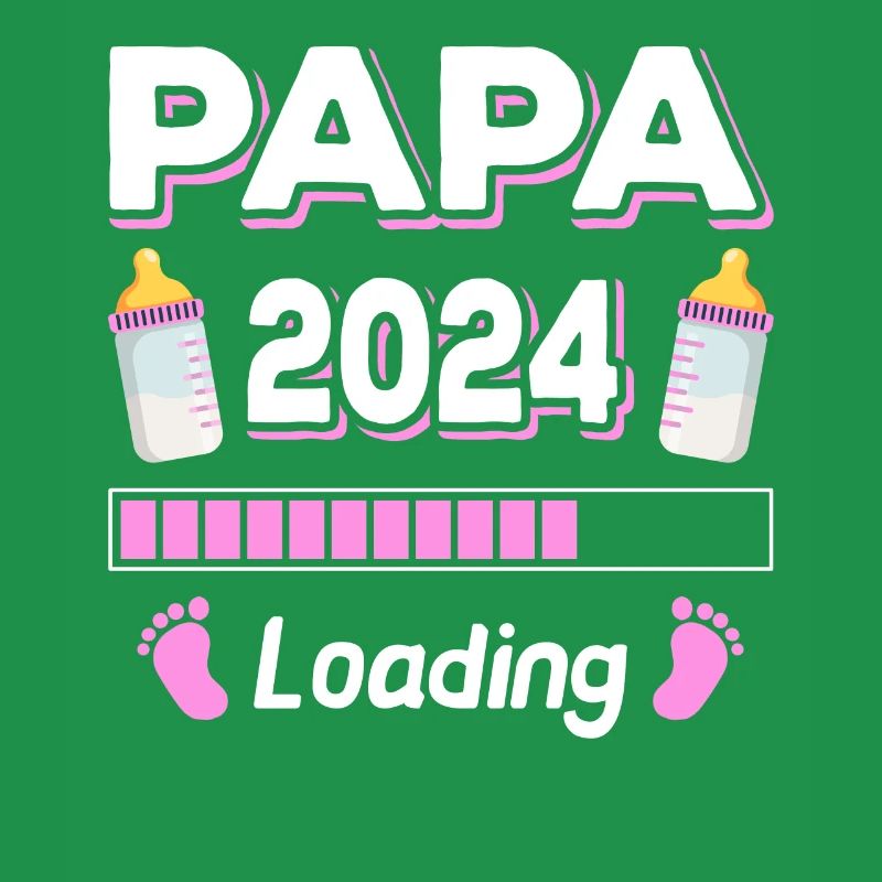 Papa Loading 2024 Father Fathers Father's Day