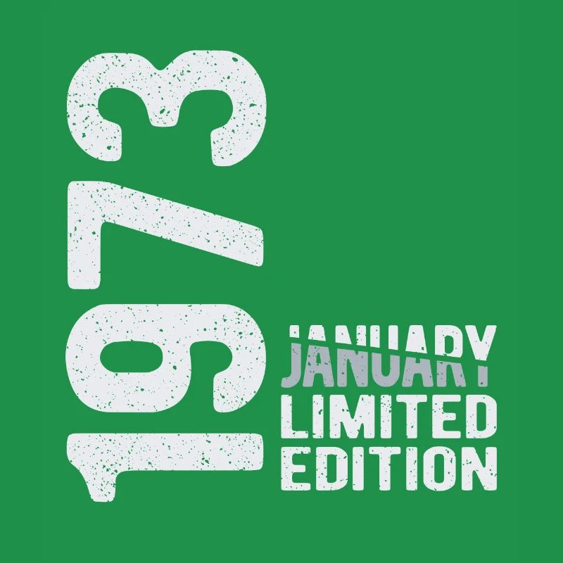 Janvier 1973 édition limitée Année de naissance