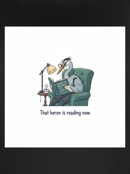 Quantenvogel-Lesen im Sessel