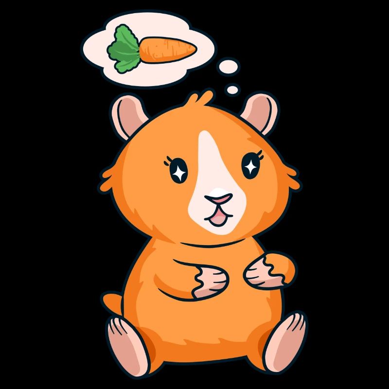 Cochon d’Inde comme carotte Cochon d’Inde