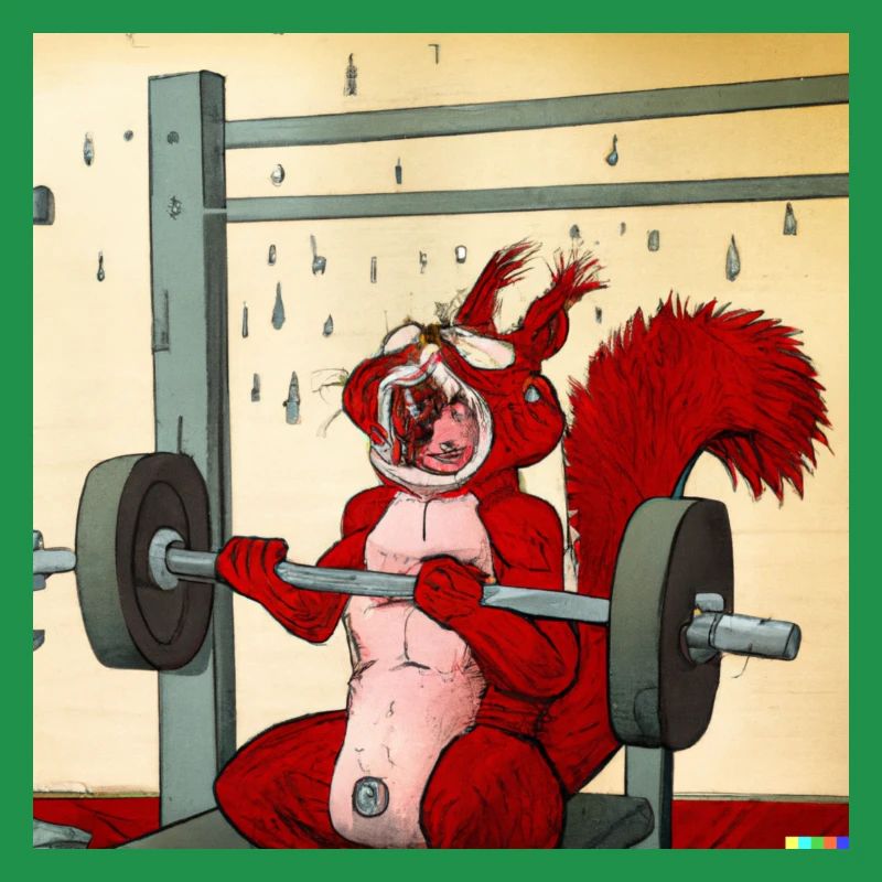 SQRRLD - Squirrel's Bench Press Accident 05