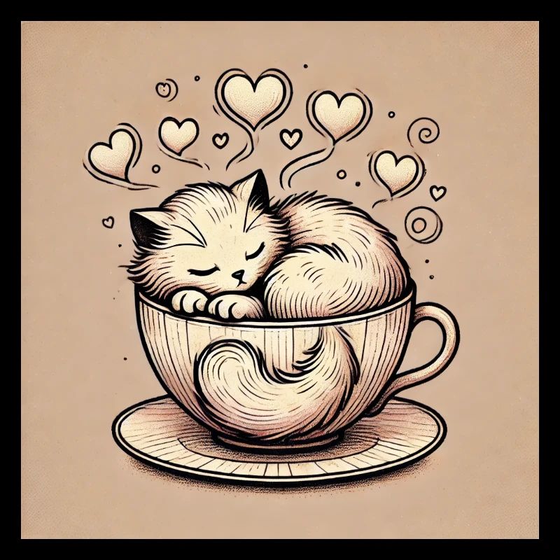 Cat in a Teacup