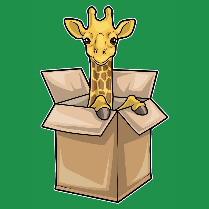 Giraffe Karton