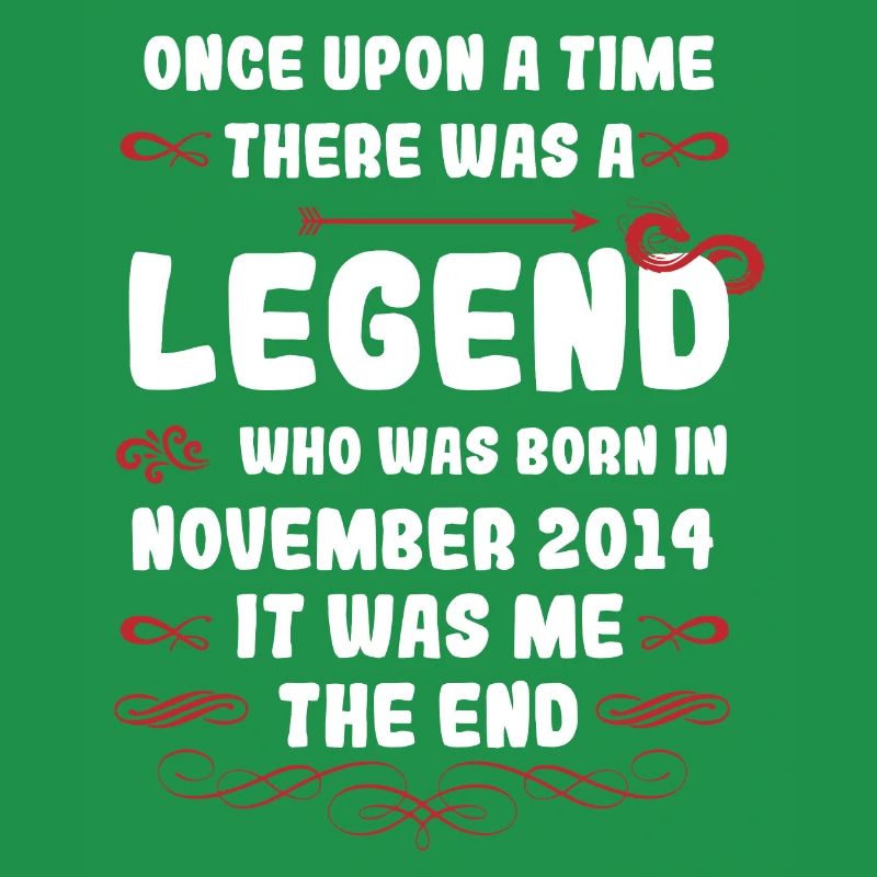 Es war einmal eine Legende. November 2014 Geburtst