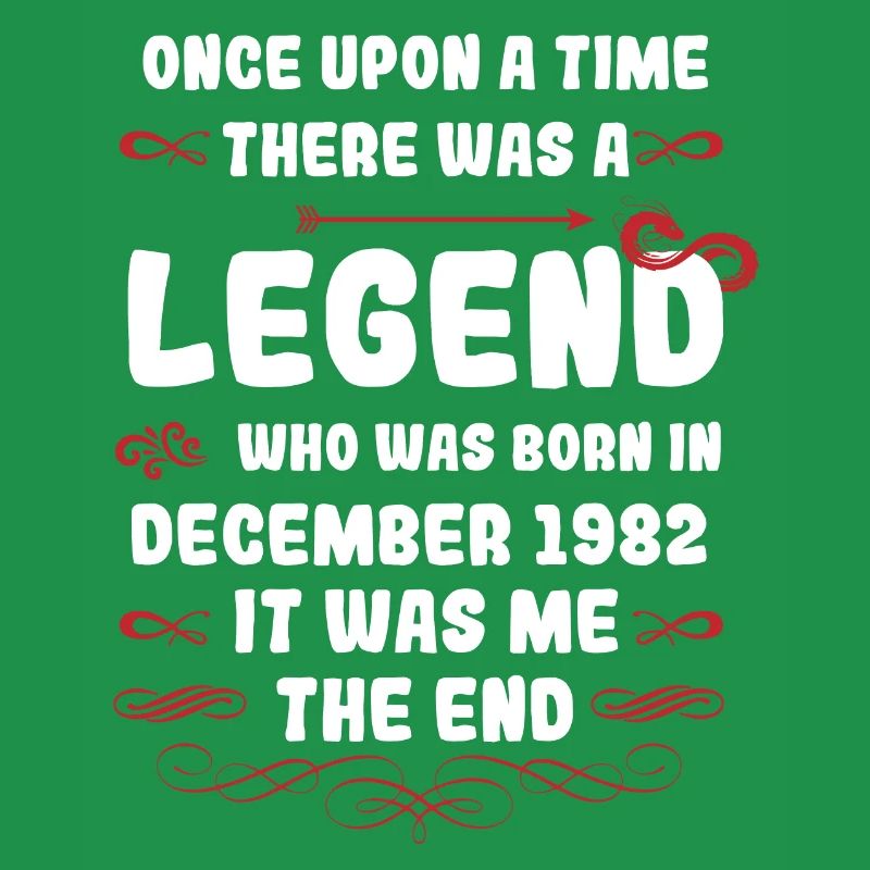 Es war einmal eine Legende. Dezember 1982 Geburtst