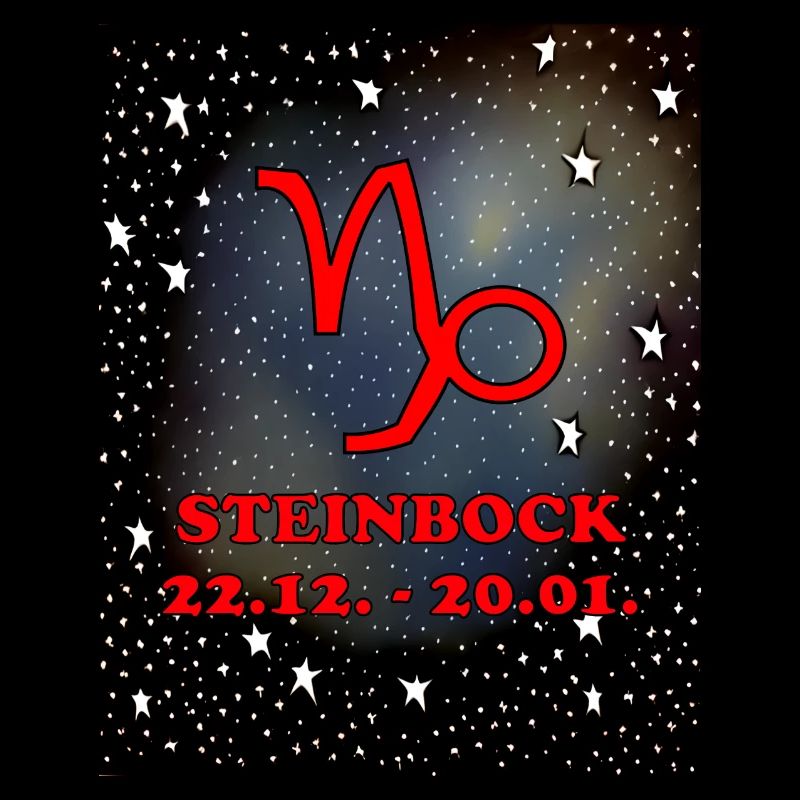 Steinbock Sternzeichen im Himmel