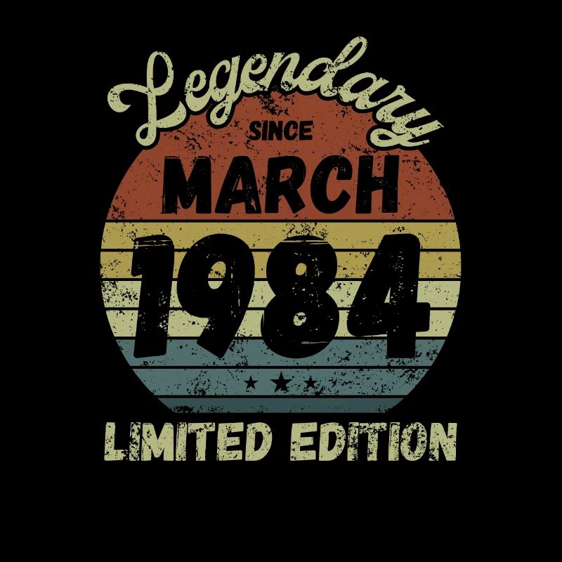 Legendary since March 1984 - Geburtstag