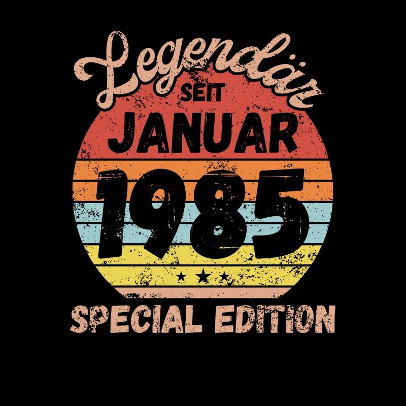Januar 1985 - Geburtstag im Januar