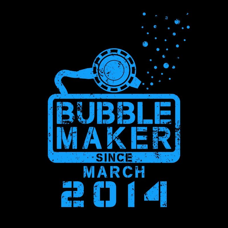 Plongeur Birthday Bubblemaker depuis mars 2014