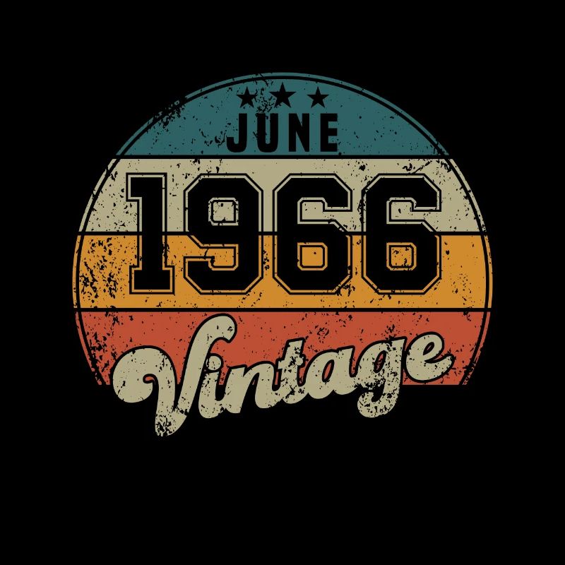 Vintage Geburtstag - Juni 1966 - Geschenkidee