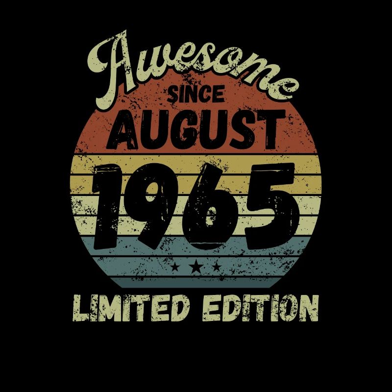Awesome since August 1965 - Geburtstag