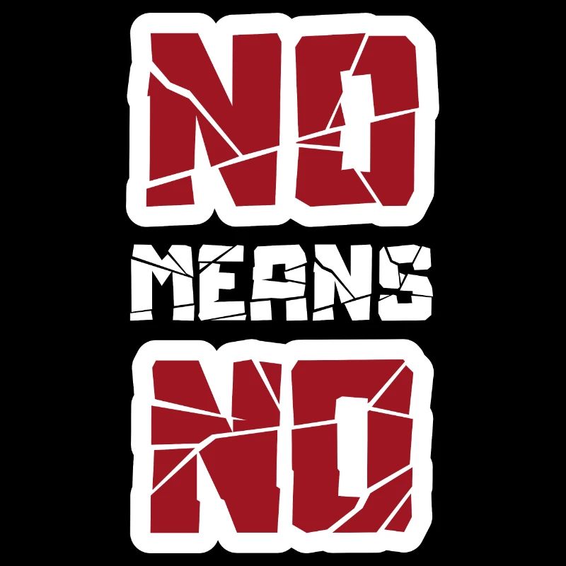 no means no