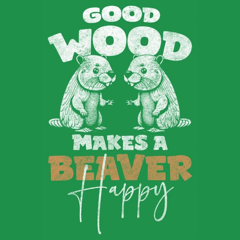 Rodent, builder, tree trunks, nature conservation