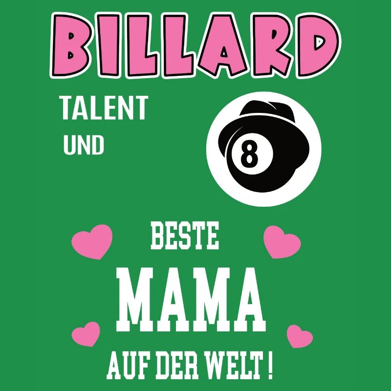 Billard Beste Mama Mutter Muttertag Geburtstag
